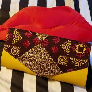 Large Ghanaian Handmade West African Clutch